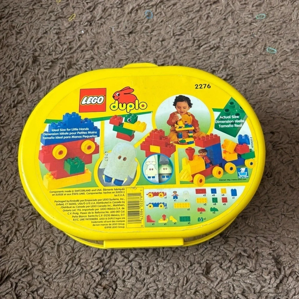 Lego Duplo 2276 Glow in the Dark Ghost Set Train Building Toy Set Blocks